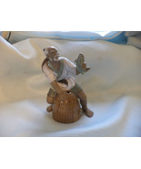 Stunning Chinese Pottery Mudman Fisherman With Creel - £24.66 GBP