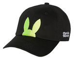 Psycho Bunny Men&#39;s Cotton Embroidered Logo Baseball Cap Strapback Black ... - $39.99