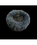 Small Pet Calming Sleeping Bed Warm Super Soft Plush Round Comfy Kennel ... - £14.70 GBP