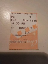 Vintage Movie Ticket Stub Sisterhood Of The Traveling Pants - £7.16 GBP