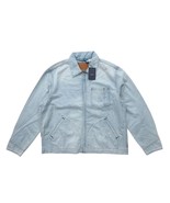 Levis Men Light Blue Wash Relaxed Lightweight Full Zip Workwear Mechanic... - $1,556.35 MXN