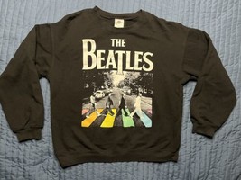 The Beatles 2020 Apple Corps Abbey Road Sweatshirt XL Black Paul John George  - £11.68 GBP
