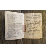 Vecchio documento Repubblica orientale dello stato civile dell&#39;Uruguay 1941 - $34.37 CAD