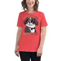 Women’s Relaxed T-Shirt – Service (Heather Red) - $54.99