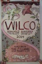 2004 Wilco Fillmore San Jose Oakland Posters-
show original title

Origi... - $89.64