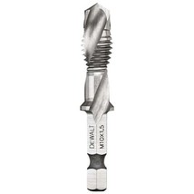 Dewalt Drill & Tap Bit (DWADTQTR10MM15) - Impact Ready, 10mmX1.5, 1/4" Shank - $18.95