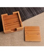 Personalized Bamboo Coasters - £7.84 GBP