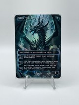 Ugin, the Spirit Dragon - Foil Custom sticker on MTG bulk card. - £3.96 GBP