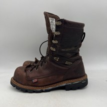 Rocky Elk Stalker RKK0399 Mens Brown Waterproof Lace Up Work Boots Size 10 M - £79.80 GBP