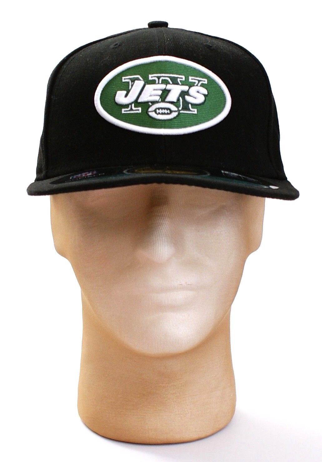 Primary image for New Era 59Fifty NFL New York NY Jets Black On Field Fitted Hat Cap Adult  7 1/4