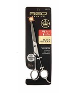 RED PREMIUM by KISS 7 1/2&quot; STRAIGHT HAIR SHEAR STAINLESS STEEL HSCP75 - $10.95 CAD