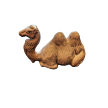Vintage Ceramic Nativity Camel Figure Hand Painted 1983 Indoor Decoration - $18.00
