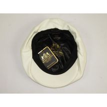 Mens Fashion Classic Flannel Wool Apple Cap Hat by Bruno Capelo ME910 Ivory image 7