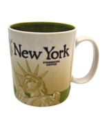 Starbucks Mug New York Global Icon Ceramic 16 oz 2011 Statue of Liberty - $30.63