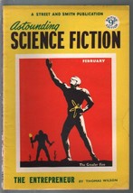 Astounding Science Fiction British Edition 2/1953-sci-fi pulp fiction-VG - £29.97 GBP
