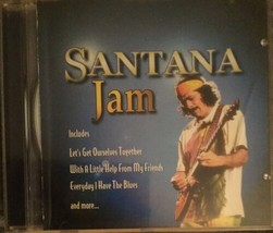 Santana Jam 2000 CD - With A Little Help From My Friends, Travellin’ Blu... - $4.75