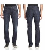 HUDSON Jeans Men&#39;s Blake Slim Straight-Fit Buttoned Fly Jeans Size 34 Da... - $88.90 CAD