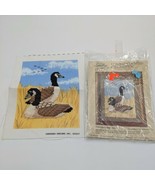 CANADA GEESE Counted Cross Stitch  Vntg 5x7 Candamar Something Special C... - $9.76 CAD