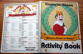 Lot 2 70&#39;s era marketing activity books CROWN SHOES~TOYS R&#39;US - £8.39 GBP