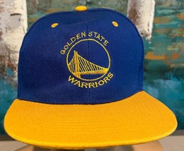 Golden State WarriorsCap Strapback Hat Blue Gold Bridge Logo Brand: Blac... - $123.19 MXN