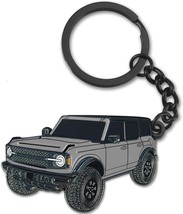 For Ford Bronco Keychain 4 Door Metal Keychain For Ford Bronco Accessori... - $35.08