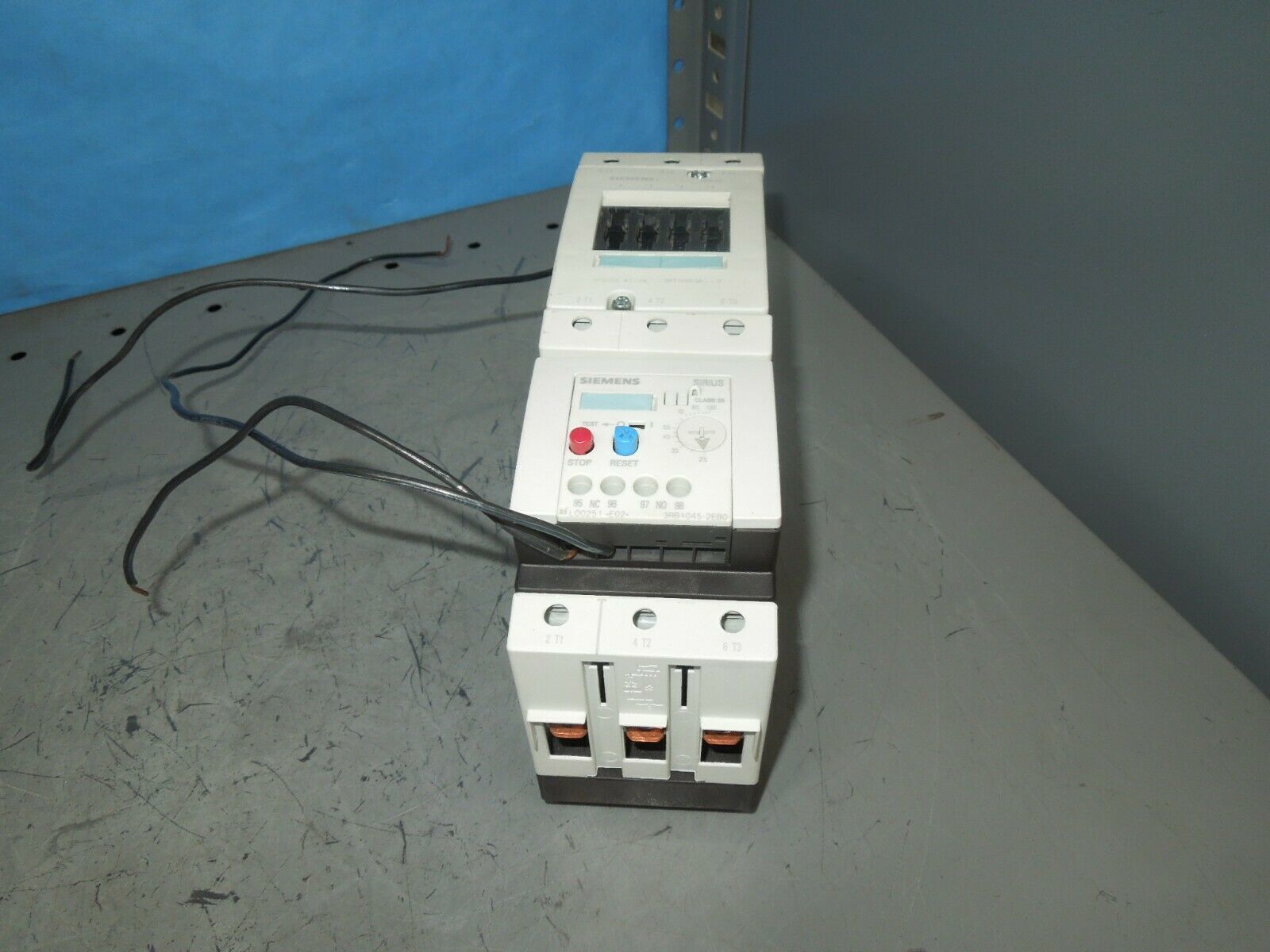 Siemens Sirius 3RT1045-3AK60 105/120A 600V Starter 3RB1045-2EB0 25-100A ... - $400.00