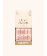 GLAMIFY LOVE ALWAYS 10 DAY WEAR NAILS / ROUND MEDIUM / #NTLA01 - $6.99