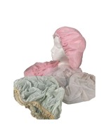 Vintage Lot of 5 Nylon Hair Bonnet 1960s Retro Curler Covers, Bouffant S... - $332.41 MXN