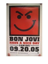 Bon Jovi Have A Nice Day Jon John Poster-
show original title

Original TextB... - £21.11 GBP