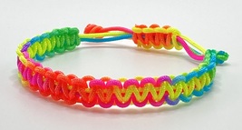 Handmade Lucky Friendship Knot Bracelet, Best Friend Gift, Adjustable - £7.96 GBP