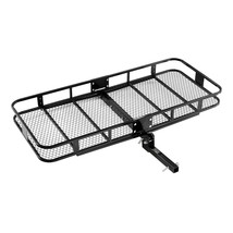 Husky 500lb Folding Hitch Cargo Carrier for 2" Receiver Trailer Hitch Load - $275.49