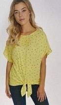 Buffalo Ladies&#39; Tie Front Top (Yellow, M) - £7.77 GBP
