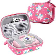 Best Easter Birthday Festival Gift-Pink Unicorn-Leayjeen Kids Camera Case - $29.96