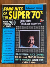 Song Hits Of The Super 70&#39;s Magazine Summer 1974 Words To Over 200 Songs - $20.00