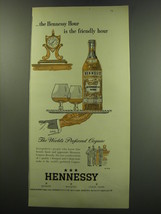 1949 Hennessy Cognac Ad - The Hennessy Hour is the friendly hour - $18.49