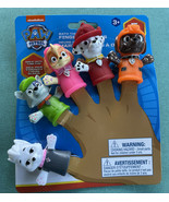 Paw Patrol (Pack of 5) Finger Puppets Bath Or Pool time Fun PVC Child To... - $12.49