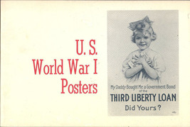 U.S. World War I Posters ~ WWI wartime recruitment ART ~ Uncle Sam Wants... - $19.75