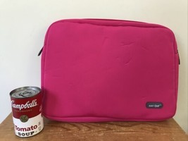 Just Air Hot Pink Foam Computer 15&quot; Laptop Sleeve Bag Protective Travel ... - £23.94 GBP