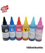 Refill Ink For Epson stylus Photo T50 R290 R295 R390 RX590 TX650 Dye Ink - £42.57 GBP
