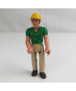 Vintage 1976 Fisher Price The Adventure People Construction Worker 3.5&quot; ... - $111.54 MXN