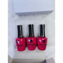 Red Carpet Manicure LED Gel Nail Polish Lacquer Enamel Film Debut Red Carpet 6pk - £19.68 GBP