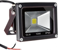 Led Outside Security Flood Light White Outdoor Garden Yard Wall Waterproof Wired - $25.99