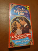 Frank Capra&#39;s &quot;It&#39;s a Wonderful Life&quot; Original VHS 1990 New Sealed  - £11.71 GBP