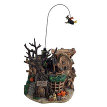  Lemax 2004 Spooky Town Witchs Lair Lighted House Halloween 45003 FOR PARTS - £23.92 GBP