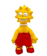 Simpsons Lisa Sister Vinyl Head Plush Body Doll 1990 20th Century Fox Vi... - $16.82