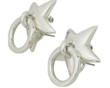 Tiffany &amp; Co Vintage Star Door-knocker Star Earrings Statement Piece - $349.00