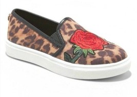 Steve Madden Stevies Filles Enfants Baskets À Enfiler Léopard Fleur NWT - $14.98