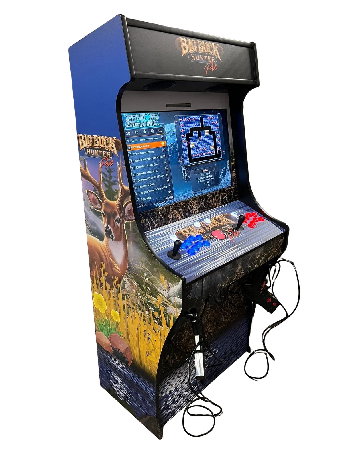 Two Player 32&quot; Buck Hunter Arcade With Trackball and Dual Light Guns - $7,625.92 CAD