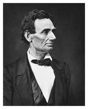 President Abraham Lincoln Potus During Civil War Side Profile 8X10 Photo - £6.67 GBP