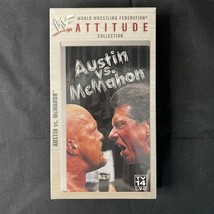 WWF Attitude Collection Austin vs. McMahon VHS Sealed WWE AEW ROH WCW IM... - £6.27 GBP